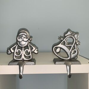 Metal stocking holders